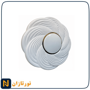 چراغ سقفی رویه 50 | 120 وات طرح گل ریموت دار