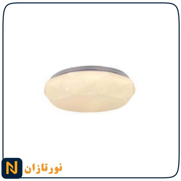 چراغ سقفی منشوری طرح الماس گرد ریموت مجزا رویه 50