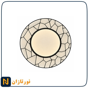 چراغ سقفی منشوری 120‌وات رویه 50 دیمر دار ریموت مجزا