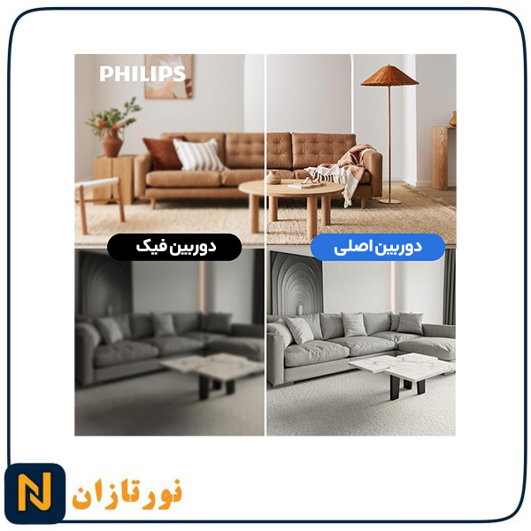 دوربین هوشمند چرخشی WiFi فیلیپس TAI6000W با دید 360 درجه